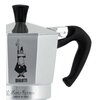 Kawiarka BIALETTI Moka Express 4 TZ Srebrno-czarny 190 ml Przeznaczenie do kuchenek Elektrycznych