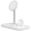 Ładowarka indukcyjna TECH-PROTECT 3w1 Trioboost 15W Biały MagSafe Liczba portów wyjściowych 3