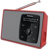 Radio TECHNISAT Digitradio 2 Cyfrowe Czerwono-srebrny Zakresy fal radiowych DAB+