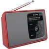 Radio TECHNISAT Digitradio 2 Cyfrowe Czerwono-srebrny Zakresy fal radiowych FM