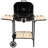 Grill węglowy LUND 99905 40 x 45 cm Kółka Tak