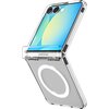 Etui SPIGEN Ultra Hybrid Pro Mag MagSafe do Samsung Galaxy Z Flip 7 Przezroczysty Model telefonu Galaxy Z Flip 7