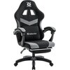 Fotel DEFENDER Runa Pro Czarno-szary