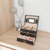 Szkatułka na biżuterię BEAUTYLUSHH 6348 Czarny Cechy Pojemny