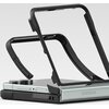 Czarne etui RINGKE Onyx Magnetic MagSafe do Samsung Galaxy Z Flip 7 jest pokazane w dwóch częściach, obok złożonego telefonu Samsung z widocznym logo "SAMSUNG" na zawiasie. Etui ma teksturowane wykończenie i otwory na przyciski oraz porty telefonu.