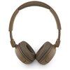 Słuchawki nauszne GUESS Metal Logo Script Brązowy Transmisja bezprzewodowa Bluetooth