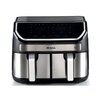 Air Fryer Frytkownica beztłuszczowa ARIETE 4625/00 4.5l z podwójnym koszem cyfrowy panel sterowania Możliwość mycia części w zmywarce Ruszt