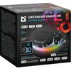 Czarne opakowanie głośnika mobilnego DEFENDER Enjoy 40 z kolorowym napisem "GET & GO" w tle. Na opakowaniu widoczne są informacje: "BT 5.3", "7W", "9 hrs", "IPX4 waterproof rating", "Convenient magnetic mount", "LED backlight", "TWS True Wireless", "MP3",