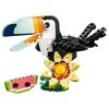 LEGO 31173 Creator Dzikie zwierzęta Tropikalny tukan Załączona dokumentacja Instrukcja obsługi w języku polskim
