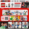 LEGO 72043 Super Mario Mario Kart - Interaktywna figurka LEGO Mario i Standard Kart Seria Lego Super Mario