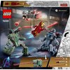 LEGO 76320 Marvel Iron Man i War Machine kontra drony Hammera Liczba figurek [szt] 2