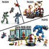 LEGO 76322 Marvel Avengers: Koniec gry Thor kontra Chitauri Liczba elementów [szt] 373