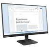 Monitor marki Lenovo wyświetla dokument tekstowy z nagłówkiem "Experiences built for focus". Na dolnej ramce monitora widoczne jest logo "Lenovo".