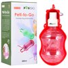 Butelka PETIGIO Peti-to-Go PETI-170M-R 0.28 L Czerwony Kolor Czerwony