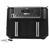 Air Fryer Frytkownica beztłuszczowa NINJA AF451EU XXL z podwójnym koszem i termometrem Możliwość mycia części w zmywarce Talerz