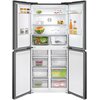 Lodówka BOSCH KMC85LBEA Side by Side No Frost 189.5cm Czarna Liczba półek 3