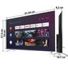 Telewizor SHARP 40BL3EA 40" LED 4K Android TV Pobór mocy (tryb włączenia) [W] 90