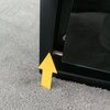 Okap FALMEC Burano 50 Czarny 480m3/h 65dB klasa C Filtr przeciwtłuszczowy Aluminiowy