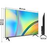 Telewizor TCL 40S5400A 40" LED Android TV Pobór mocy (tryb czuwania) [W] 0.5