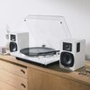 Aktywne, Podstawkowe kolumny głośnikowe AUDIO-TECHNICA AT-SP3X Biały (2 szt.), Wbudowany DSP, Funkcja Multiparowania Pasmo przenoszenia [Hz] 55 - 20000