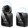 System bezprzewodowy PULUZ PU3153B 1 TX + 1 RX Kolor Czarny
