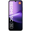 Na zdjęciu widoczny jest smartfon z wyświetlaczem, na którym znajduje się napis "REDMI 15C" oraz symbol "5G" na fioletowym tle. W prawym górnym rogu ekranu widnieje logo "mi".