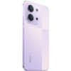 Fioletowy smartfon z dwoma dużymi obiektywami aparatu i jednym mniejszym, obok lampy błyskowej. Na obudowie widoczny jest napis "REDMI 5G".