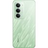 Zielony smartfon z trzema aparatami umieszczonymi pionowo w lewym górnym rogu, obok których znajduje się napis "INNOVATIVE AI CAMERA". Na dole obudowy widoczny jest napis "REDMI 5G".