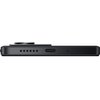Czarny smartfon widziany z boku, z widocznym portem USB-C, pięcioma otworami głośnika oraz wystającym modułem aparatu. Na zdjęciu nie ma widocznych napisów ani logo.
