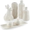 Figurka dekoracyjna EUROFIRANY Romina 01 469056 Kremowy Materiał wykonania Glinka ceramiczna
