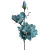 Kwiat dekoracyjny EUROFIRANY Flore 470804 Turkusowy