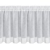 Firana gotowa EUROFIRANY Lari 150 x 60 cm Biały