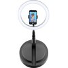 Lampa pierścieniowa CELLULARLINE Selfie Ring Compact Czarny Jasność [lumen] 1600