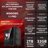 Komputer MAD DOG GeForce RTX5070Ti PurePC Edition 4 Wi-Fi Windows 11 Professional Procesor AMD Ryzen 7 7800X3D