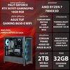 Komputer MAD DOG GeForce RTX5070Ti PurePC Edition 4 Wi-Fi Procesor AMD Ryzen 7 7800X3D