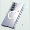 Etui ARAREE Nukin 360 M Magsafe QI2 do Samsung Galaxy Z Fold 7 Przezroczysty Dominujący kolor Przezroczysty