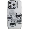 Etui KARL LAGERFELD Iml Multi K&C Head Pattern do Apple iPhone 16 Pro Przezroczysty Model telefonu iPhone 16 Pro