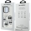 Etui KARL LAGERFELD Iml Multi K&C Head Pattern do Apple iPhone 16 Pro Przezroczysty Marka telefonu Apple