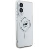 Etui KARL LAGERFELD Button Choupette Head Printed Logo MagSafe do Samsung Galaxy S25 Edge Biały Kompatybilność Samsung Galaxy S25 Edge