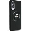 Etui KARL LAGERFELD Silicone Double Heads And Circle MagSafe do Samsung Galaxy S25 Edge Czarny Kompatybilność Samsung Galaxy S25 Edge