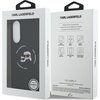 Etui KARL LAGERFELD Silicone Double Heads And Circle MagSafe do Samsung Galaxy S25 Edge Czarny Marka telefonu Samsung