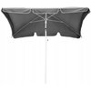 Parasol ogrodowy BLACK FOREST L-0725S 200 cm Szary Materiał Stal