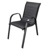 Zestaw mebli ogrodowych BLACK FOREST L-0750 Czarny Liczba miejsc 2