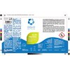 Na etykiecie znajduje się logo "aqua STAR" oraz nazwa produktu "GLON FIGHTER I" z informacją "zawiera grzyby i bakterie. Klaruje wodę". Widoczne są również szczegółowe instrukcje użycia, ostrzeżenia dotyczące zagrożeń oraz dane kontaktowe producenta, w ty