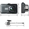 Wideorejestrator MANTA DVR401F Duo Black Eye + kamera tylna Grubość [mm] 33