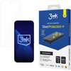Opakowanie produktu "3mk SilverProtection+" do Google Pixel 10/10 Pro jest w kolorze niebieskim z białymi i żółtymi napisami, zawiera grafikę telefonu z nałożoną folią ochronną oraz teksty: "premium protection", "SilverProtection+", "KILLS 99% OF GERMS", 