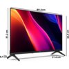 Telewizor SHARP 40HE3745E 40" QLED TiVo OS Ekran 40" QLED, Full HD, 1920 x 1080px