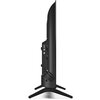 Telewizor SHARP 40HE3745E 40" LED TiVo OS widoczny z boku, ukazujący smukły profil i porty z tyłu obudowy. Na zdjęciu widać złącza USB, HDMI oraz inne porty wejściowe.
