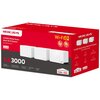Router MERCUSYS Halo H85X 2.4 / 5 GHz (DualBand), Wi-Fi Mesh (3 szt.) Obsługiwane standardy 802.11 r