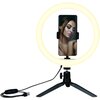 Mikrofon HAWK HW-MIC101 + Lampa pierścieniowa XLINE SF200 selfie Rodzaj przetwornika Cyfrowy
